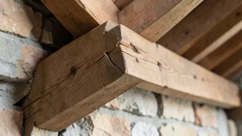 Belka podwalinowa dach
