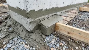 podwaliny betonowe