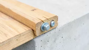 mocowanie podwaliny do betonu